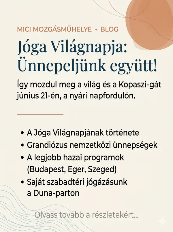 Jóga Világnapja és szabadtéri jóga